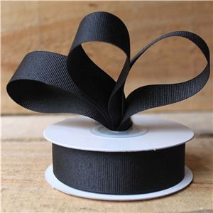 Basics 2 Go Grosgrain Ribbon - 23mm Black